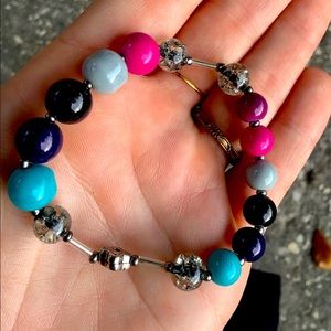 Handmade beaded bracelet